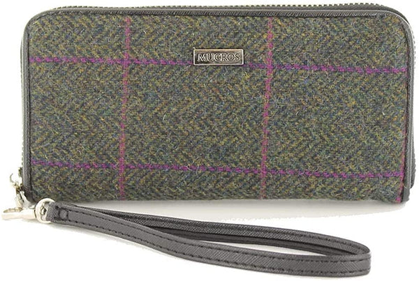 マ*ー様 PARANOID 25SS Tweed Purse Cargo Sho Mucros Weavers Tweed Purse - Celtic Creations