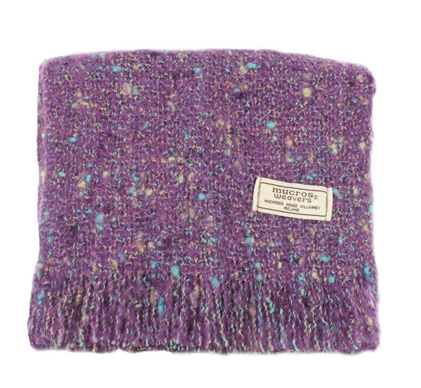 Mucros Weavers Alpaca Boucle Scarf