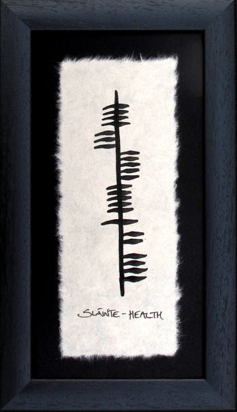Ogham Wishes - Health, Slainte