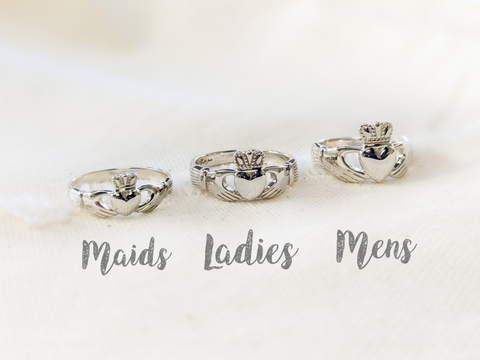 Claddagh ring silver meaning shop