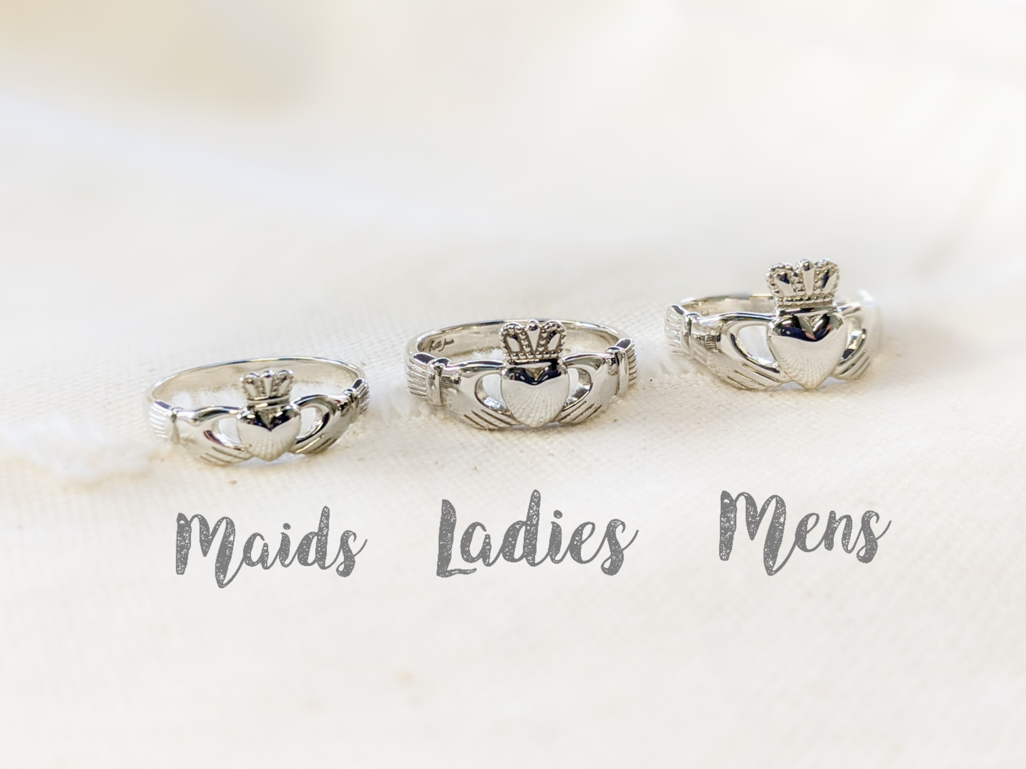 Real 2025 claddagh ring