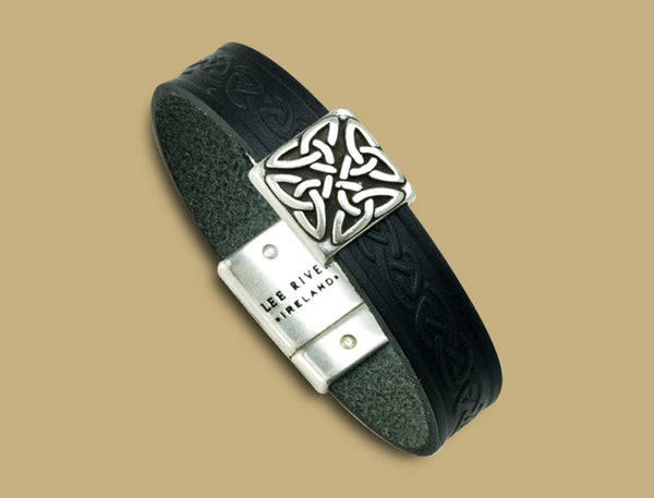 Braden Leather Cuff Black