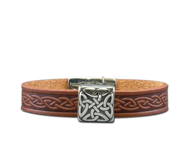 Braden Leather Cuff Brown
