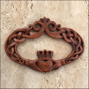 Oval Claddagh by Blue Frog Company