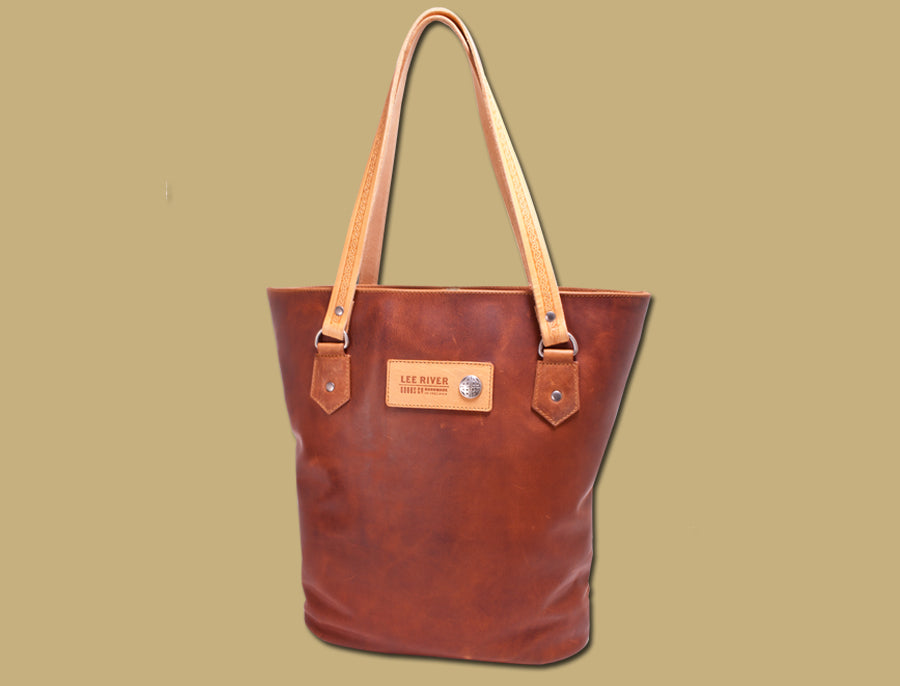 Lee River "Day Tote" Leather Bag