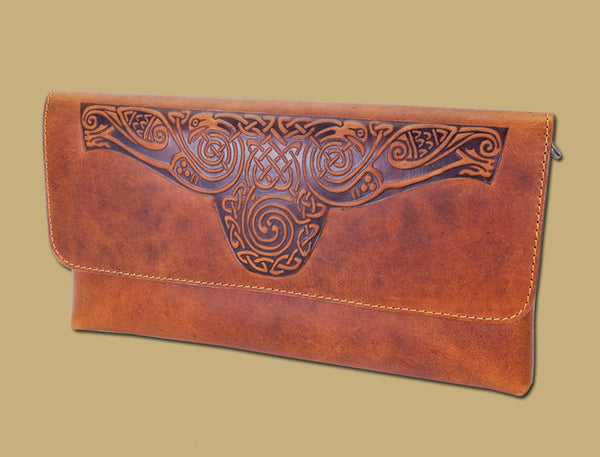 Lee River "Ciara" Leather Clutch