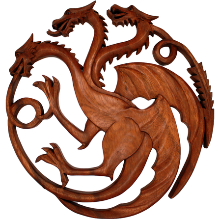 Three Headed Dragon by Blue Frog Company