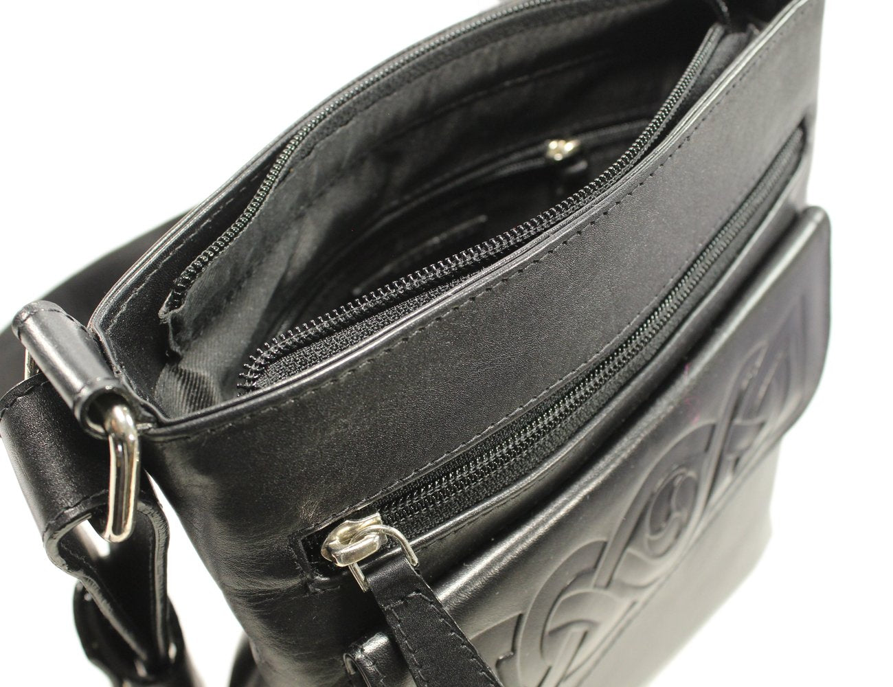 Lee River "Mary" Leather Cross Body Bag