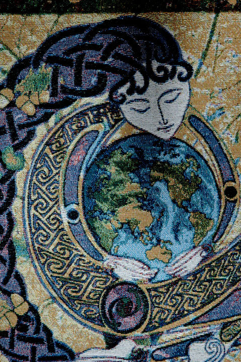 Anu - Earth Mother Fine Art Tapestry