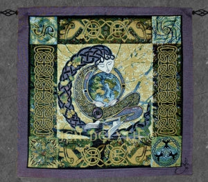 Anu - Earth Mother Fine Art Tapestry