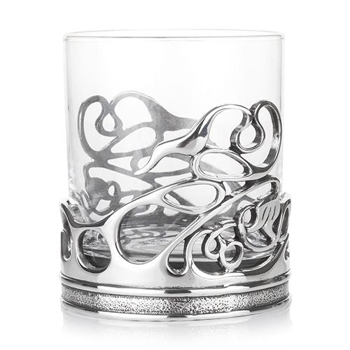 Solid Pewter Whisky Tumbler- Three designs available