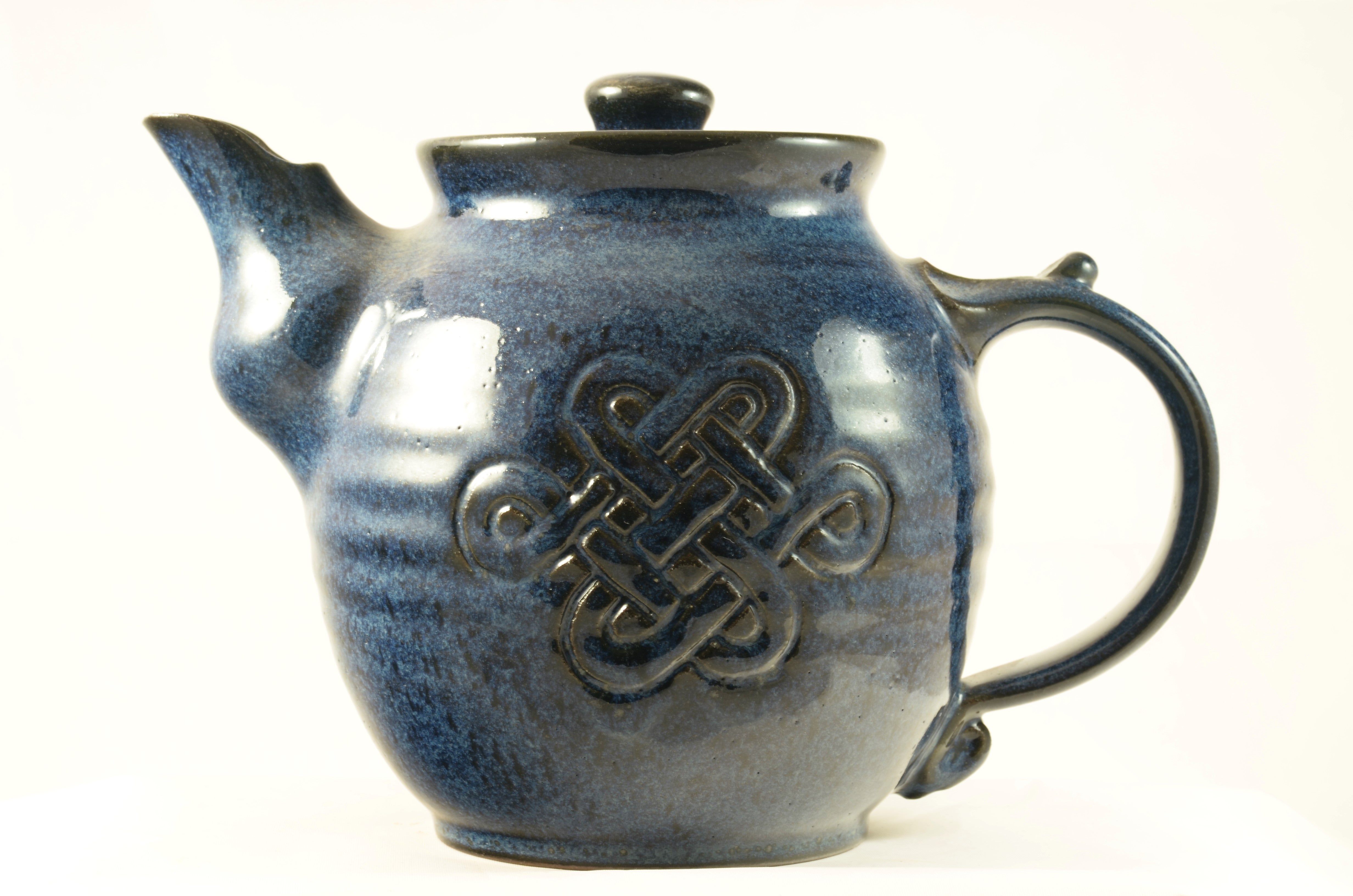 Island Stoneware Celtic  Teapot